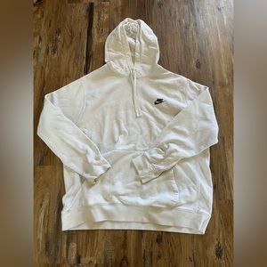 nike white hoodie